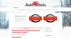 Desktop Screenshot of alavudenautokoulu.fi